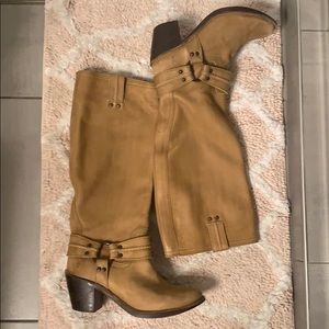 FRYE KNEE HIGH CARMEN Harness Boot